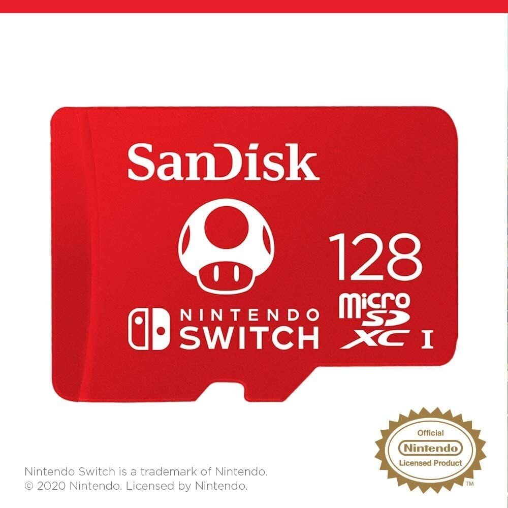 SanDisk microSDXC 128GB, Nintendo Switchile hind ja info | Fotoaparaatide mälukaardid | kaup24.ee