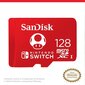 SanDisk microSDXC 128GB, Nintendo Switchile цена и информация | Fotoaparaatide mälukaardid | kaup24.ee