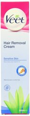 Крем-депилятор Veet Cream, для чувствительной кожи, 200 мл цена и информация | Средства для депиляции | kaup24.ee