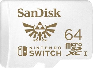 Sandisk (Western Digital) Micro SDXC 64GB (SDSQXAT-064G-GNCZN) hind ja info | Mobiiltelefonide mälukaardid | kaup24.ee