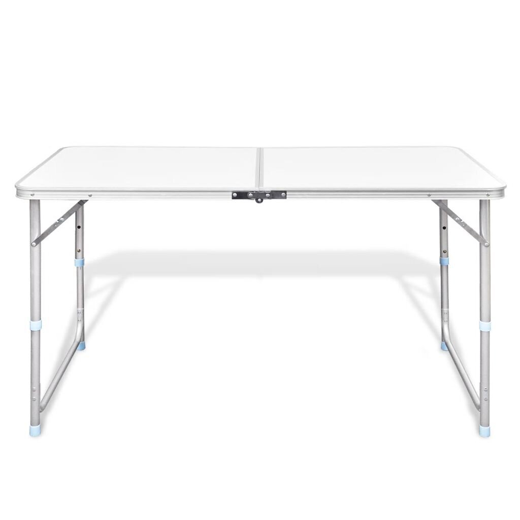Kokkupandav laud telkimiseks alumiiniumist 120 x 60 cm цена и информация | Matkamööbel | kaup24.ee