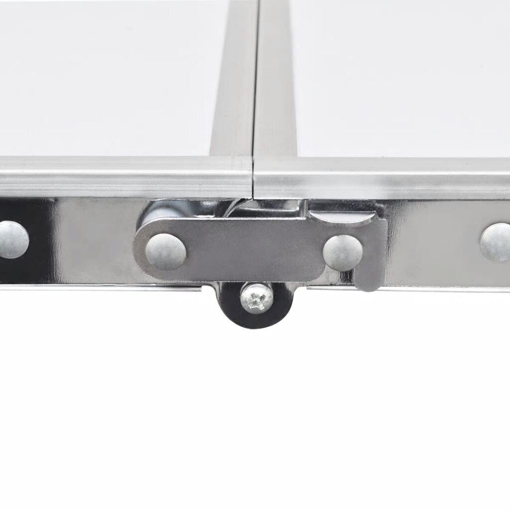 Kokkupandav laud telkimiseks alumiiniumist 120 x 60 cm цена и информация | Matkamööbel | kaup24.ee