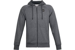 Мужской свитер Under Armour Under Armour Rival Fleece FZ Hoodie 1357111-012, серый цена и информация | Мужские толстовки | kaup24.ee