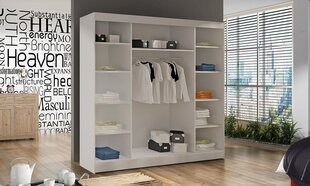 Шкаф ADRK Furniture Esteva, белый цена и информация | Шкафы | kaup24.ee