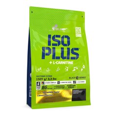 Toidulisand: Iso Plus Olimp Sport Nutrition 1505 g lemon hind ja info | Süsivesikud | kaup24.ee