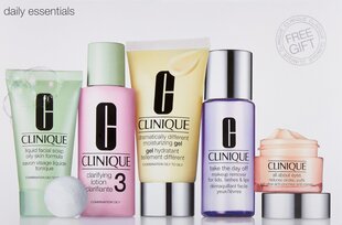 Clinique Daily Essentials Dry Combination Skin kinkekomplekt naistele цена и информация | Аппараты для ухода за лицом | kaup24.ee