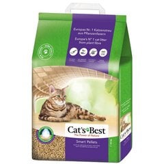 Cat's Best kopsakas naturaalne granuleeritud kassiliiv Smart Pellets, 10 kg hind ja info | Kassiliiv | kaup24.ee