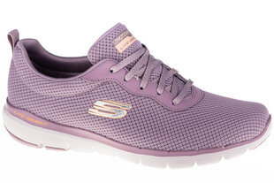 Spordijalatsid naistele Skechers Flex Appeal 3.0 W 13070, lilla hind ja info | Naiste spordi- ja vabaajajalatsid | kaup24.ee