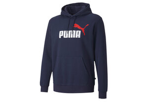 Dressipluus meestele Puma ESS 2 Col Hoody FL Big Logo 598014-06, sinine цена и информация | Мужские толстовки | kaup24.ee