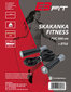 Hüppenöör EB Fit Fitness 300 cm, hall/must hind ja info | Hüppenöörid | kaup24.ee