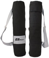 Сумка для коврика для йоги EB Fit, черная цена и информация | Рюкзаки и сумки | kaup24.ee