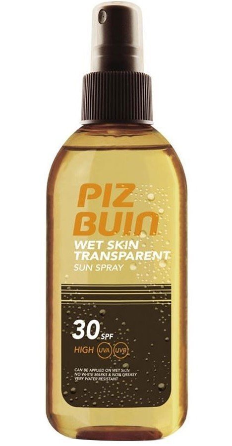 Kaitsev sprei Piz Buin Wet Skin Transparent SPF30 150 ml hind ja info | Päikesekreemid | kaup24.ee