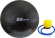 Võimlemispall pumbaga Eb Fit 75cm, must цена и информация | Võimlemispallid | kaup24.ee