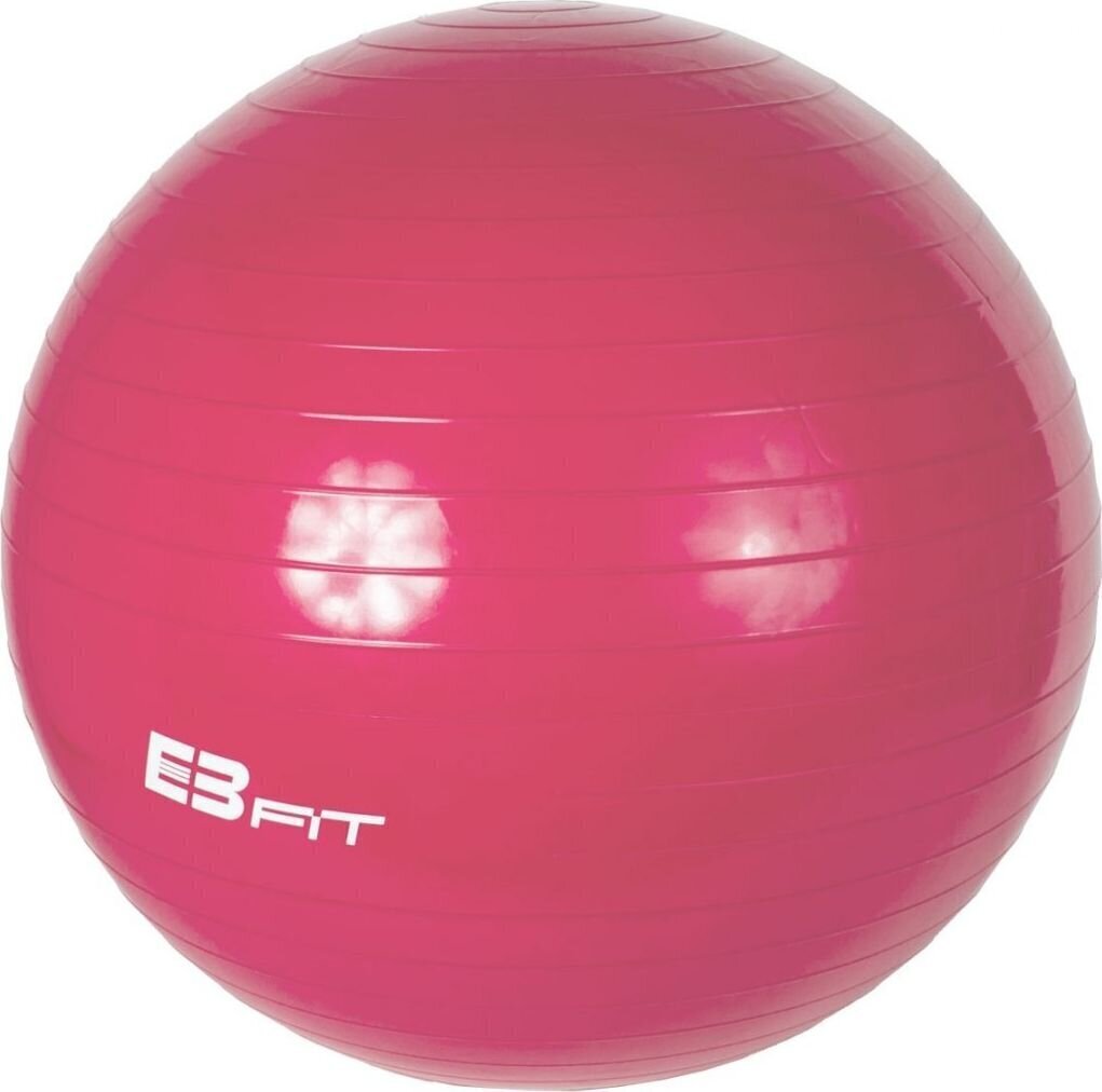 Võimlemispall pumbaga Eb Fit 1029450, 75 cm roosa цена и информация | Võimlemispallid | kaup24.ee