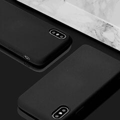 Чехол для телефона Forcell Silicone Lite, для Huawei P40 Lite, черный цена и информация | Чехлы для телефонов | kaup24.ee