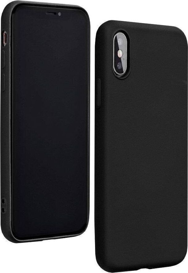 Telefoniümbris Forcell Silicone Lite, telefonile Huawei P40 Lite, must цена и информация | Telefoni kaaned, ümbrised | kaup24.ee