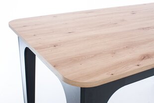 Söögilaud Bond Artisan Oak 120 cm pruun hind ja info | Köögi- ja söögilauad | kaup24.ee