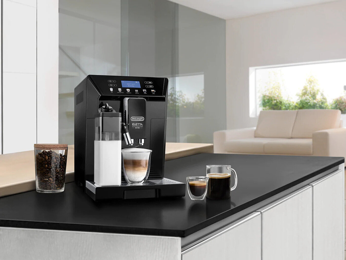 Delonghi Eletta Cappuccino Evo ECAM46.860.B hind ja info | Kohvimasinad | kaup24.ee