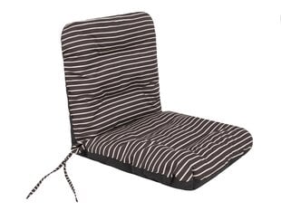 Подушка для стула Hobbygarden Natalia 48см, коричневая цена и информация | Подушки, наволочки, чехлы | kaup24.ee