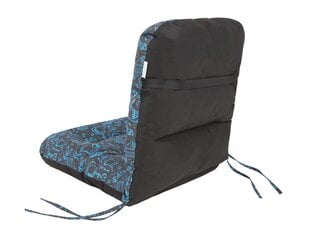 Подушка для стула Hobbygarden Natalia 48см, коричневая/синяя цена и информация | Подушки, наволочки, чехлы | kaup24.ee