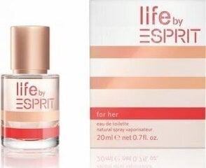 Tualettvesi Esprit Life EDT naistele, 20 ml hind ja info | Esprit Kosmeetika, parfüümid | kaup24.ee