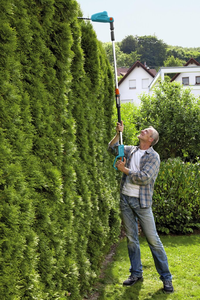 Akuga teleskoop hekikäärid ilma akuta Gardena THS 42/18V P4A 14732-55 цена и информация | Heki- ja võsalõikurid | kaup24.ee