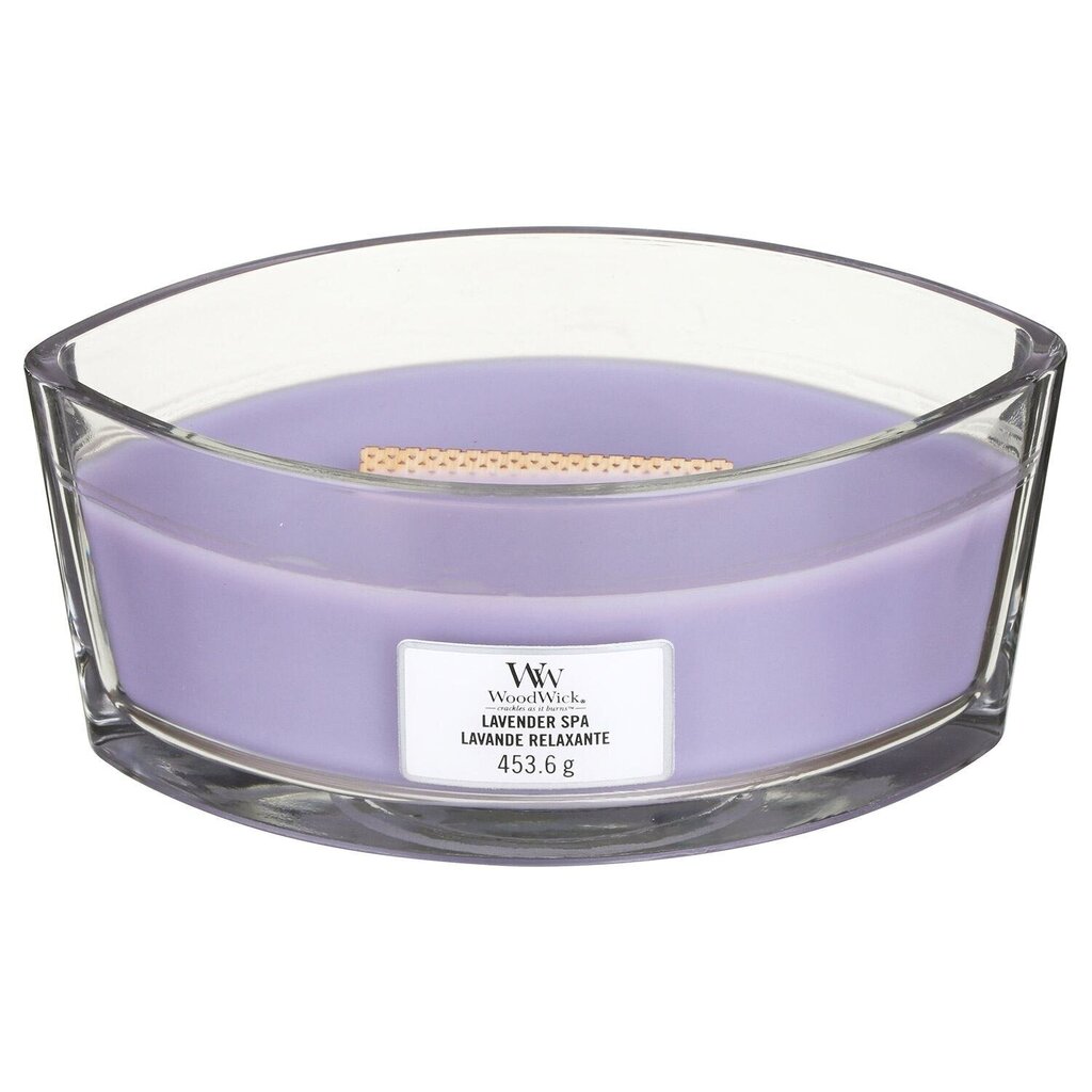 WoodWick lõhnaküünal Lavender Spa, 453,6 g hind ja info | Küünlad, küünlajalad | kaup24.ee