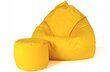 Kott-tool tumbaga Mega Comfort, kunstnahk, kollane hind ja info | Kott-toolid, tumbad, järid | kaup24.ee