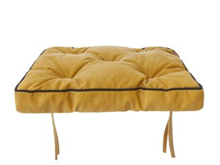 Подушка для стула HobbyGarden Paula, желтая цена и информация | Подушки, наволочки, чехлы | kaup24.ee