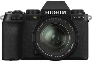 Fujifilm X-S10 и XF18-55 мм Kit цена и информация | Цифровые фотоаппараты | kaup24.ee