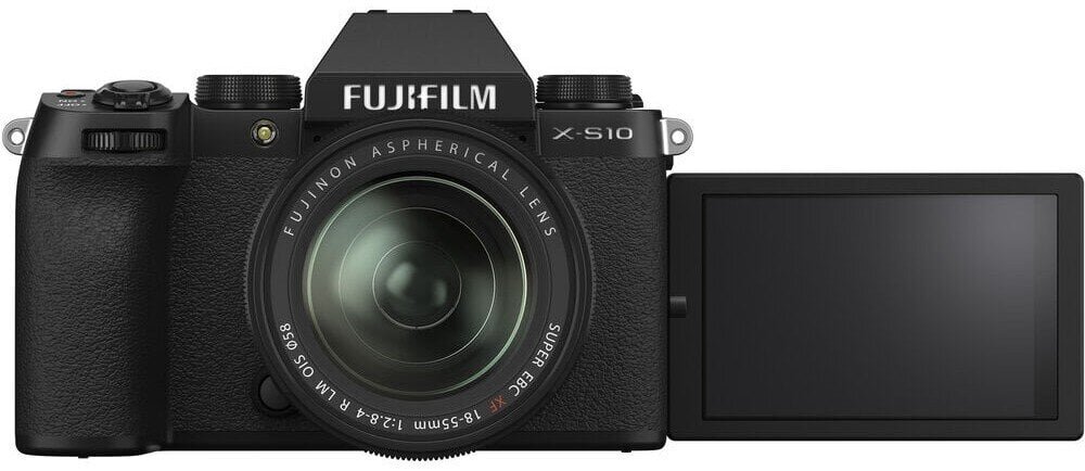 Fujifilm X-S10 + XF18-55mm Komplekt цена и информация | Fotoaparaadid | kaup24.ee