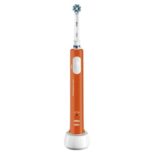 Oral-B PRO 600 Cross Action (oranž) hind ja info | Elektrilised hambaharjad | kaup24.ee