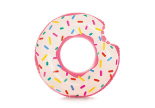 Ujumisrõngas Intex Rainbow Donut, 94 cm hind ja info | Täispuhutavad veemänguasjad ja ujumistarbed | kaup24.ee