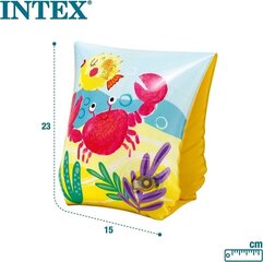 Täispuhutavad kätised Intex Tropical Buddies, 23x15 cm hind ja info | Ujumisvestid ja -kätised | kaup24.ee