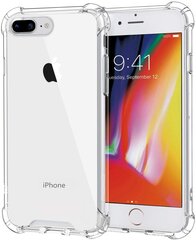 Silikoonist ümbris Fusion anti shock 0,5 mm Apple iPhone 7 Plus / 8 Plus, läbipaistev hind ja info | Telefoni kaaned, ümbrised | kaup24.ee