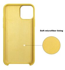 Fusion elegance fibre для Apple iPhone 12 / 12 Pro, желтый цена и информация | Чехлы для телефонов | kaup24.ee