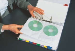 Карманы Esselte для архивирования 4 компакт-дисков, 1 шт. цена и информация | Смягчает воду и защищает Вашу посудомоечную машину от извести. | kaup24.ee