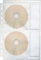 Kiletaskud ESSELTE 4 CD-de, arhiveerimiseks, 1 tk. цена и информация | Канцелярские товары | kaup24.ee