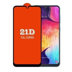 Hallo Full Face 21D Tempered Glass Защитное стекло с рамкой Samsung Galaxy A42 Чёрный цена и информация | Защитные пленки для телефонов | kaup24.ee