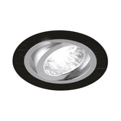 alum c must/chrome lae punktvalgusti STRÜHM 28 x 92 x 92 mm hind ja info | Süvistatavad ja LED valgustid | kaup24.ee
