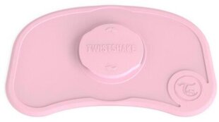 Twistshake Kleepuv silikoonmatt, Pastel Pink hind ja info | Laste sööginõud | kaup24.ee