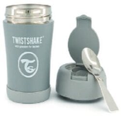 Twistshake termos roostetanud terasest 350 ml. Grey hind ja info | Twistshake Beebikaubad | kaup24.ee