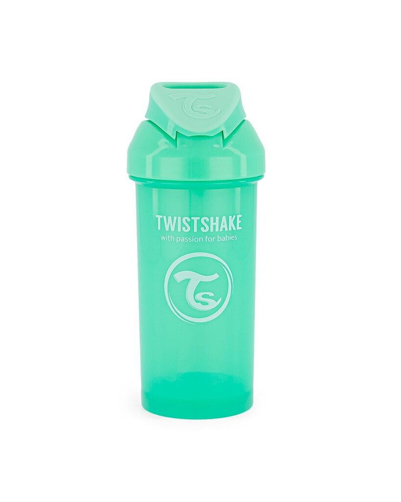 Twistshake, kõrs, roheline, 360 ml, 6 + kuud цена и информация | Lutipudelid ja aksessuaarid | kaup24.ee