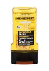 Dušigeel L'Oreal Paris Men Expert Invincible Sport, 300 ml цена и информация | Масла, гели для душа | kaup24.ee