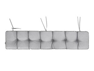Подушка на скамейку Etna Oxford 120x40 см, серая цена и информация | Подушки, наволочки, чехлы | kaup24.ee