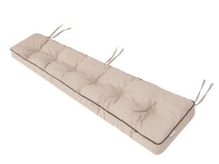 Подушка на скамейку Etna Ekolen 120x40 см, бежевая цена и информация | Подушки, наволочки, чехлы | kaup24.ee