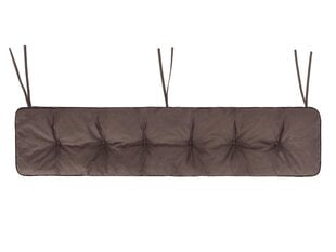 Подушка на скамейку Etna Ekolen 120x40 см, коричневая цена и информация | Подушки, наволочки, чехлы | kaup24.ee