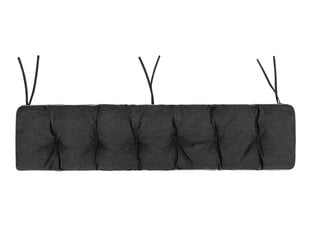 Подушка на скамейку Etna Ekolen 120x40 см, черная цена и информация | Подушки, наволочки, чехлы | kaup24.ee