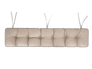 Подушка на скамейку Etna Oxford 180x40 см, бежевая цена и информация | Подушки, наволочки, чехлы | kaup24.ee