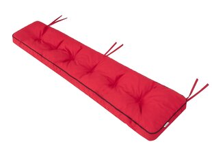 Padi pingile Etna Oxford 180x40 cm, punane цена и информация | Подушки, наволочки, чехлы | kaup24.ee